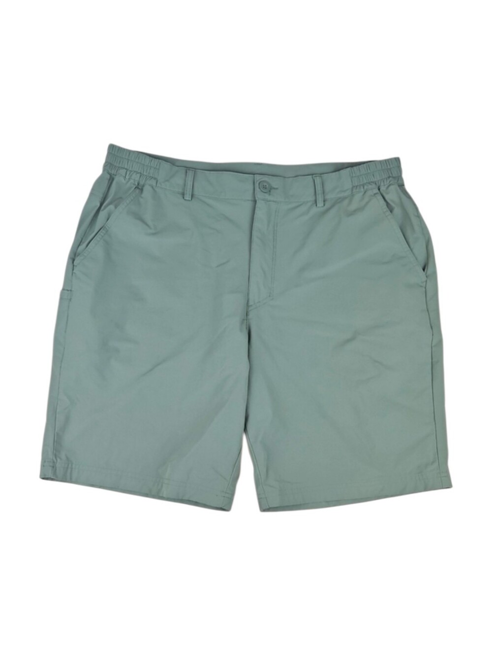 Outdoor Sports Hiking Shorts Sage Green Gorpcore Casual Long Cargo Shorts 36"